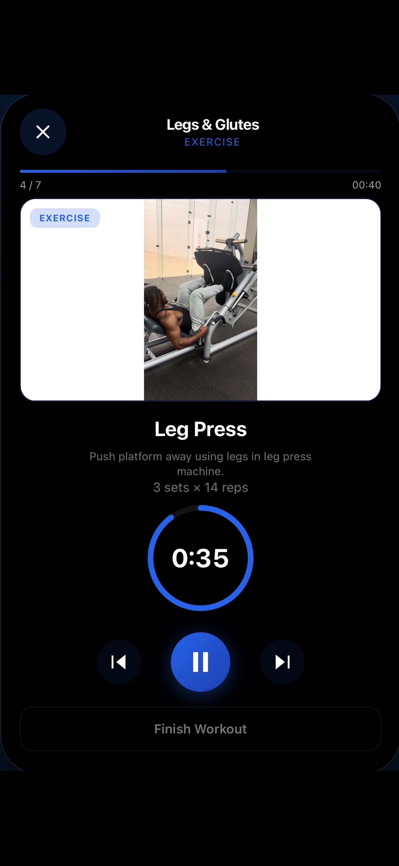 AbFit Workout Player